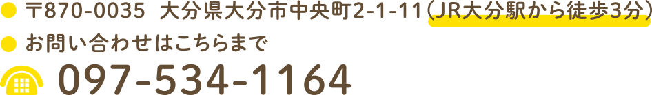 にのみや内科　TEL 097-534-1164