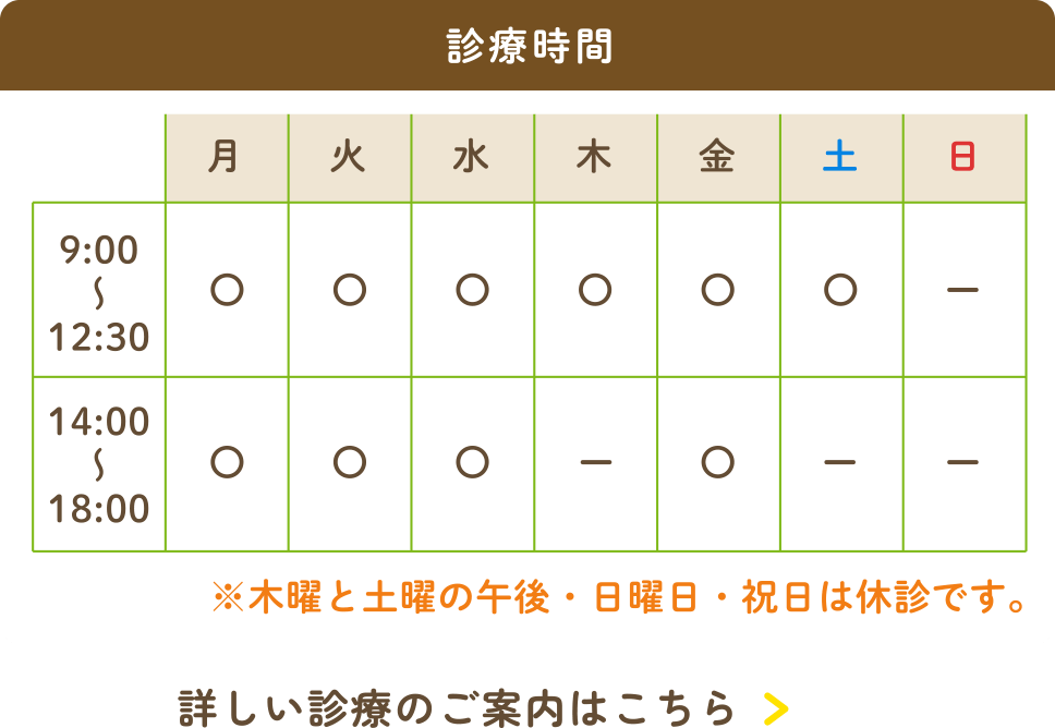 大分市・にのみや内科・診療科目のご案内